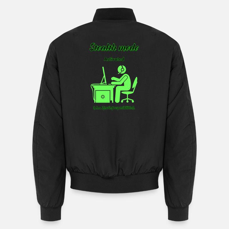 Stealth-Modus aktiv Unisex Bomberjacke