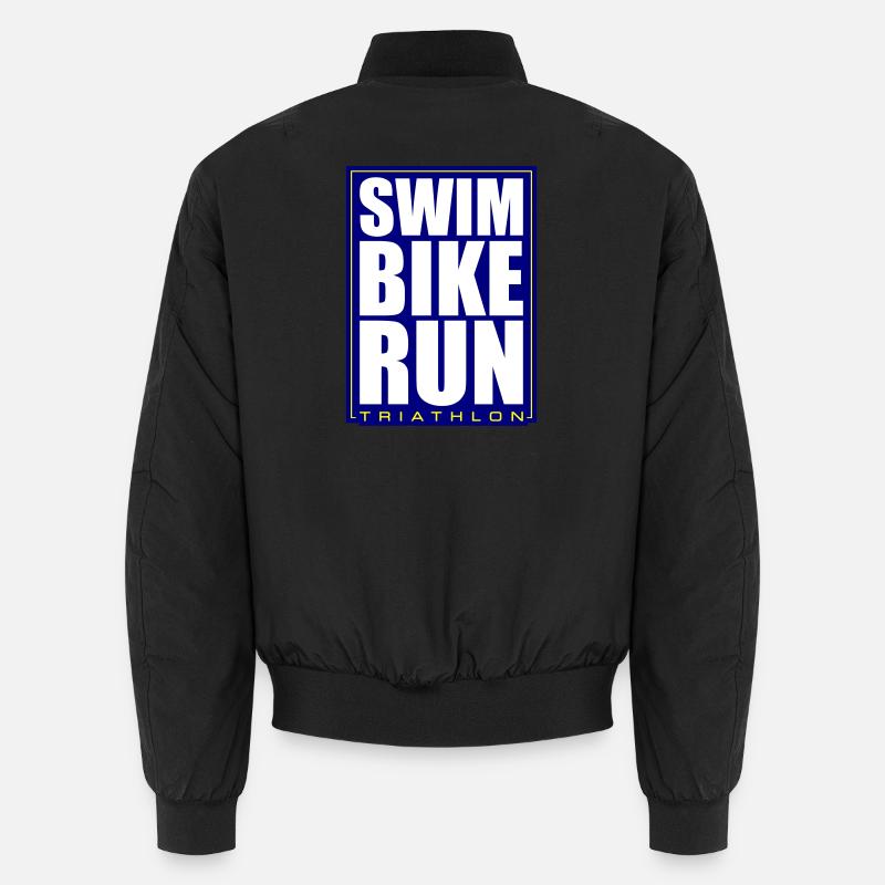 Triathlon Natation Course Cyclisme Bomber unisexe