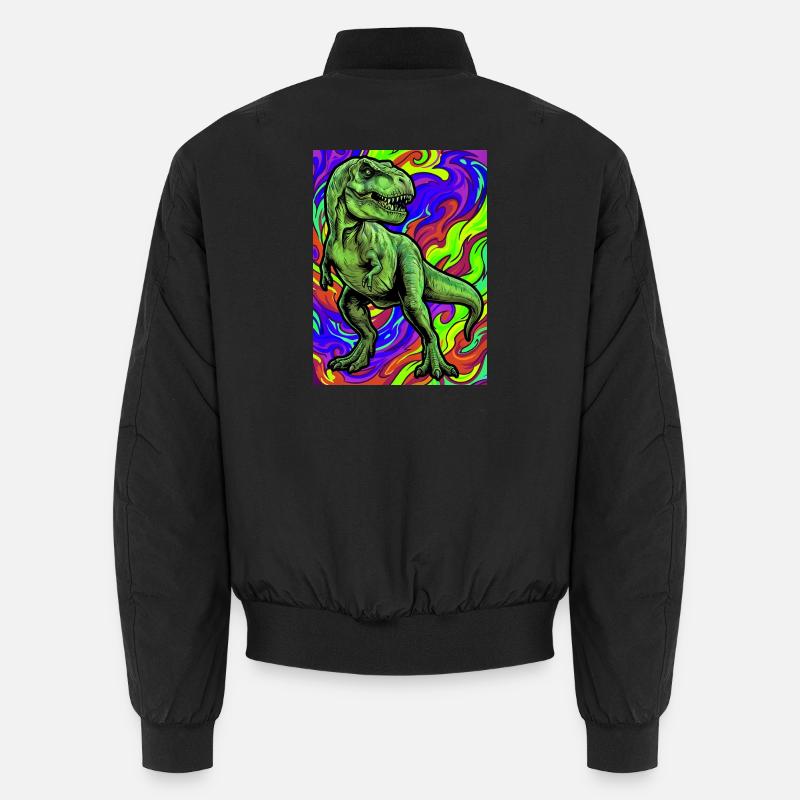 dinosaure - Bomber unisexe - noir