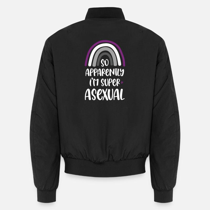 LGBT Pride Month - So Apparently I'm Super Asexual Unisex Bomber Jacket