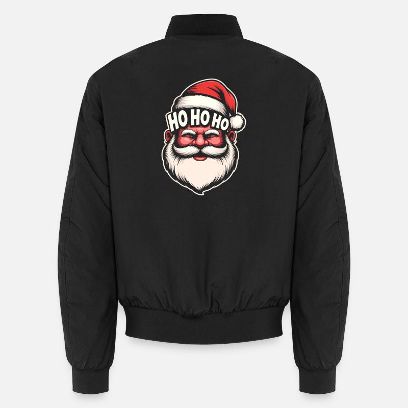 HoHoHo Christmas Unisex Bomber Jacket
