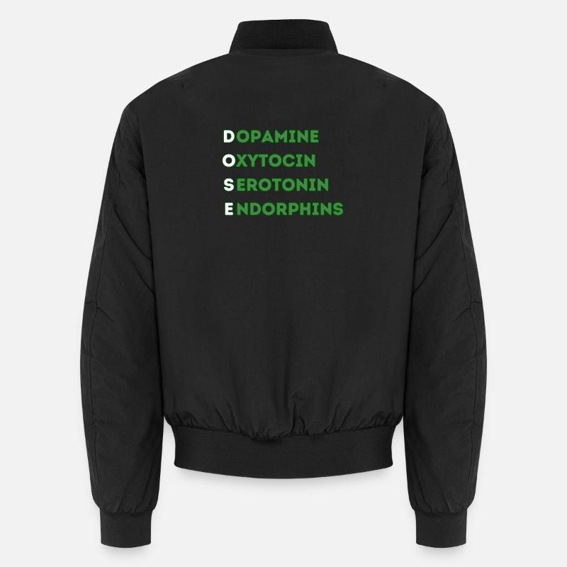 DOSE - Unisex Bomber Jacket - black