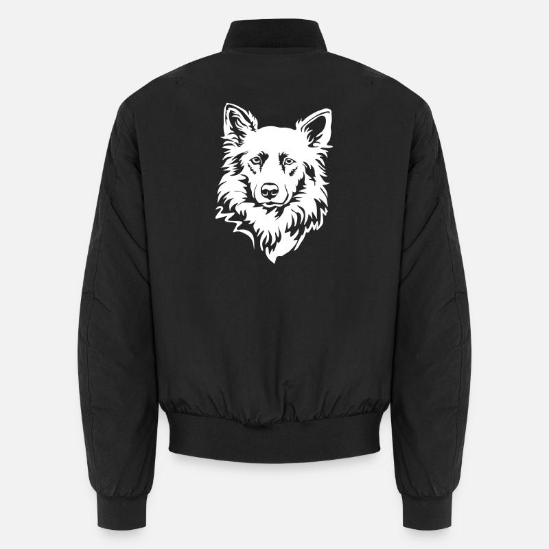 Tête de Harzer Fuchs "Black Edtion" Bomber unisexe