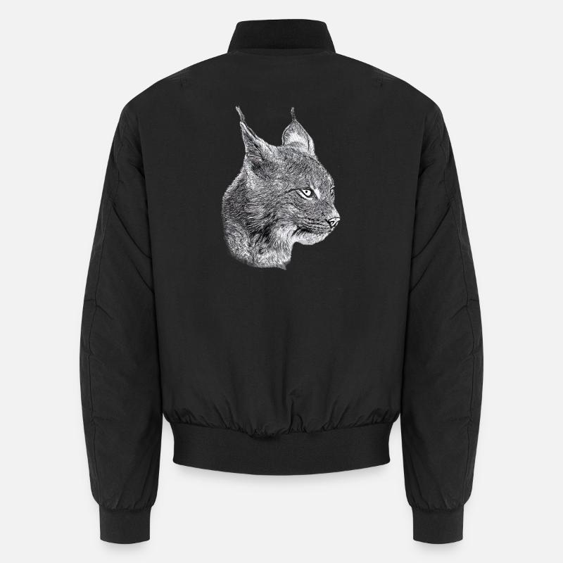 Lynx Cat Freedom Chat sauvage Chat Bomber unisexe