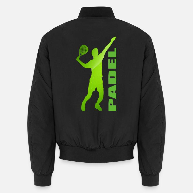 Padel - Unisex Bomber Jacket - black