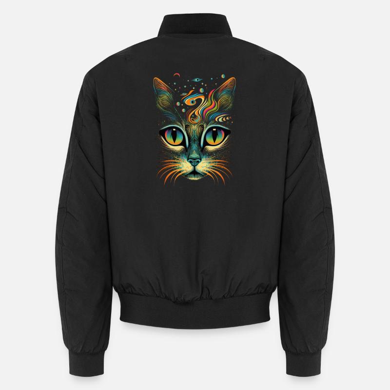 Cosmic cat Unisex Bomber Jacket