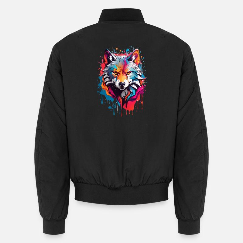 Cool Wolf Unisex Bomber Jacket