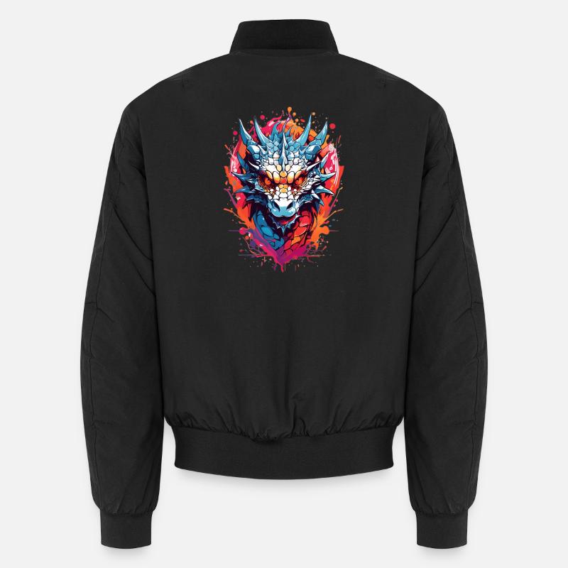 Coole Drache Unisex Bomberjacke
