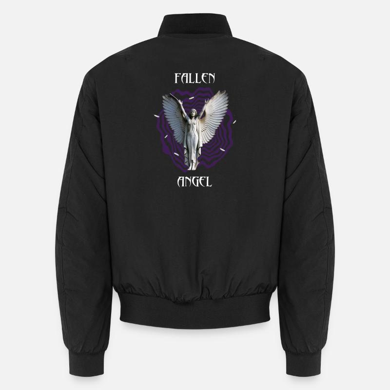 Gefallener Engel - Unisex Bomberjacke - Schwarz