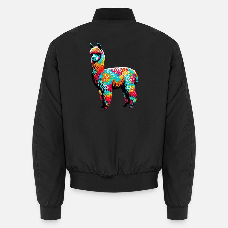Alpaka Unisex Bomberjacke