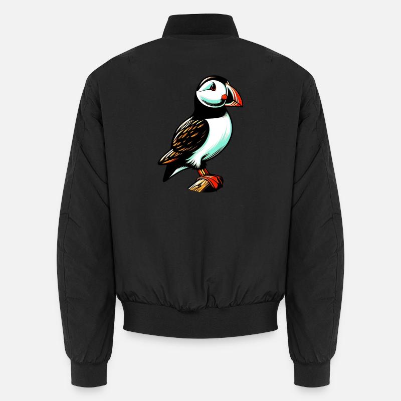 Papageitaucher Unisex Bomberjacke