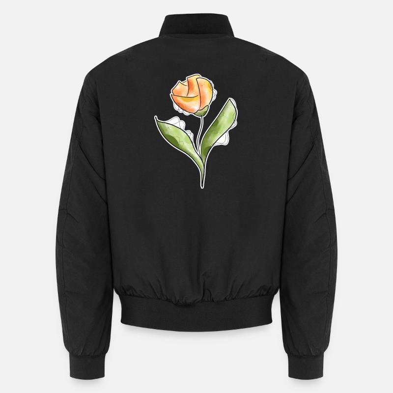 Tulpe Unisex Bomberjacke