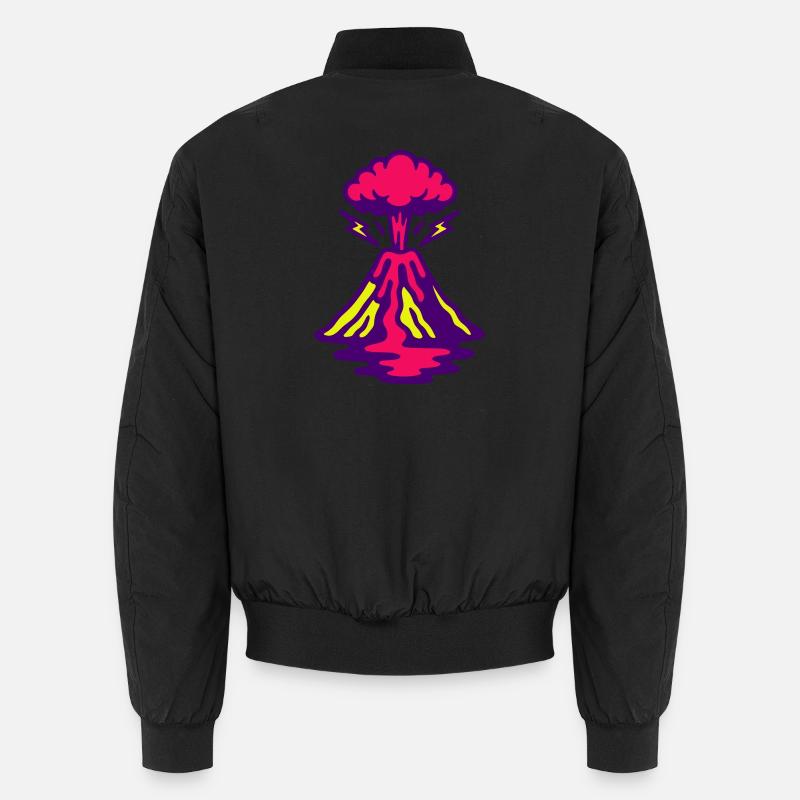 Volcan Pop Art Bomber unisexe