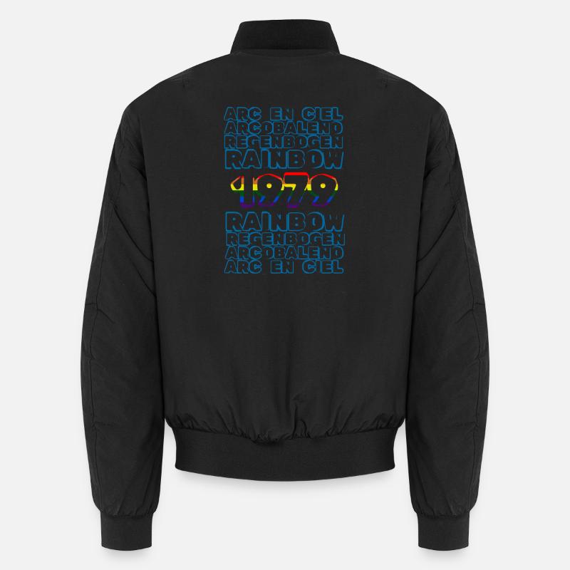 1979 - Bomber unisexe - noir