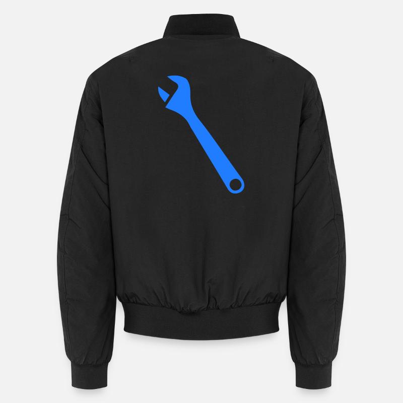 wrench - Unisex Bomber Jacket - black