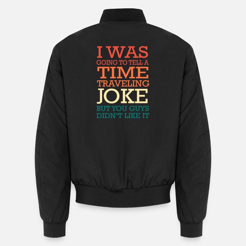 Zeitreise Unisex Bomberjacke