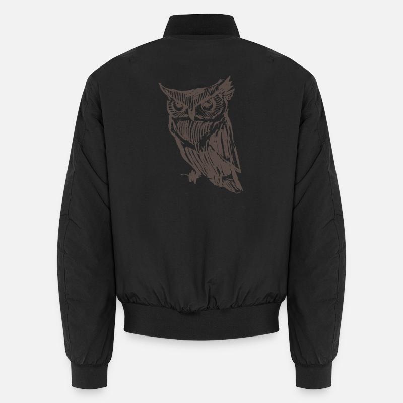 owl Unisex Bomber Jacket