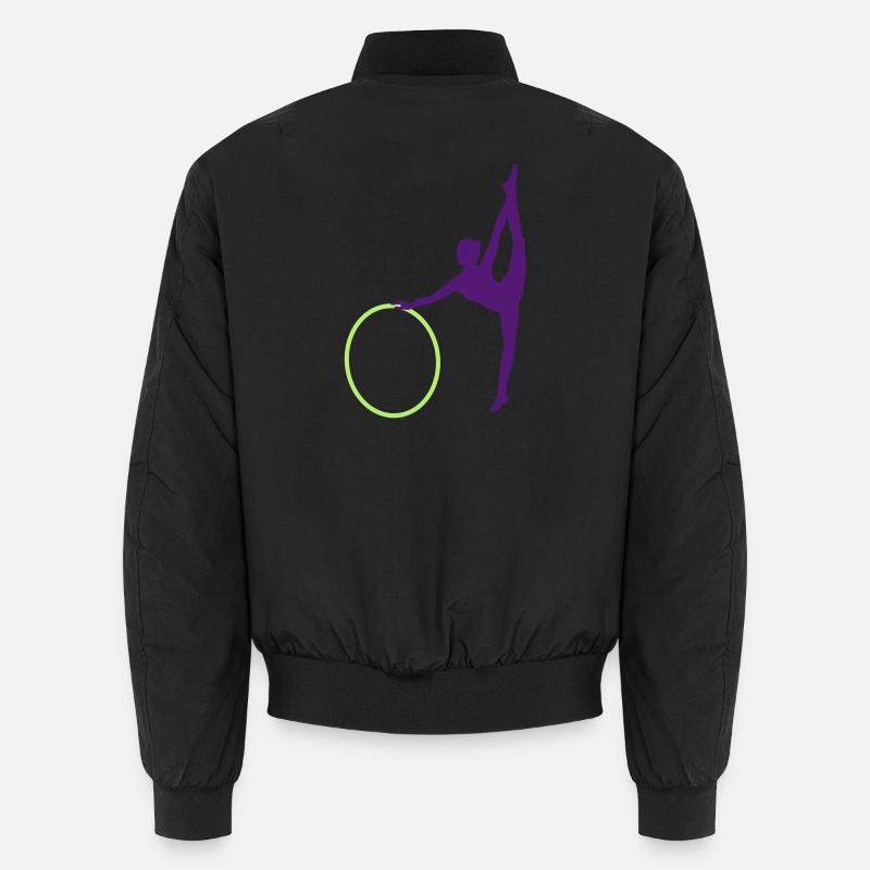 Gymnastik - Unisex Bomberjacke - Schwarz