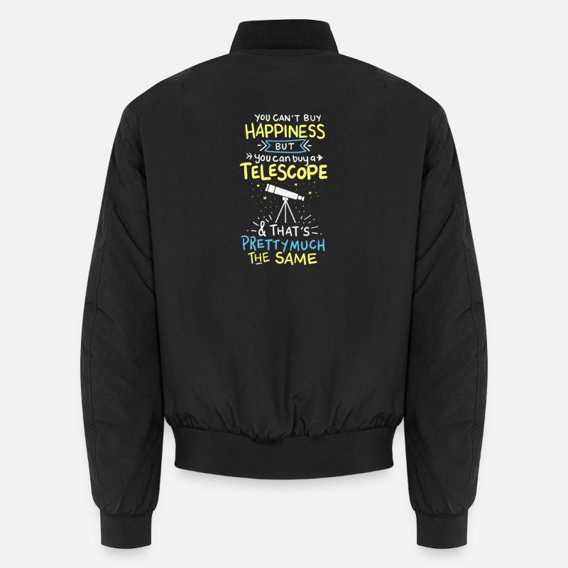 astronomy - Unisex Bomber Jacket - black