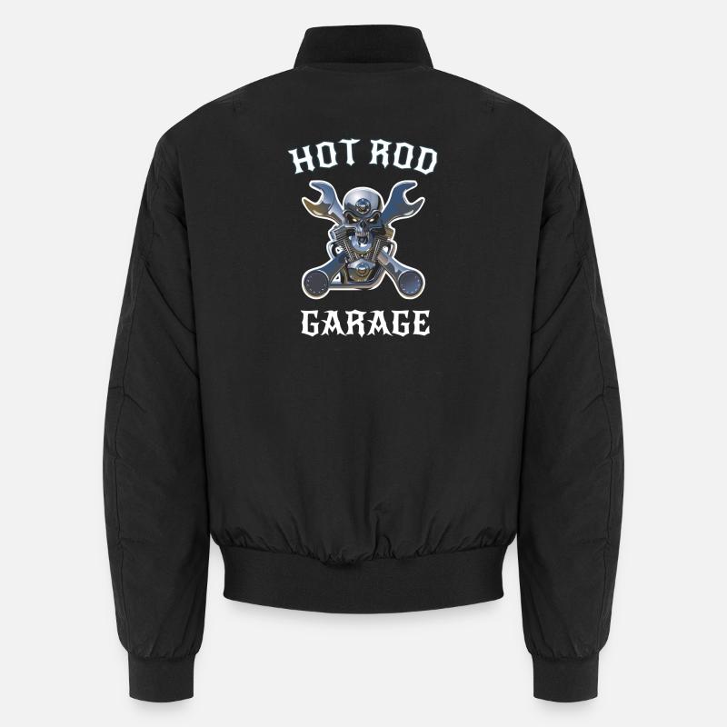 Hot rod - Bomber unisexe - noir