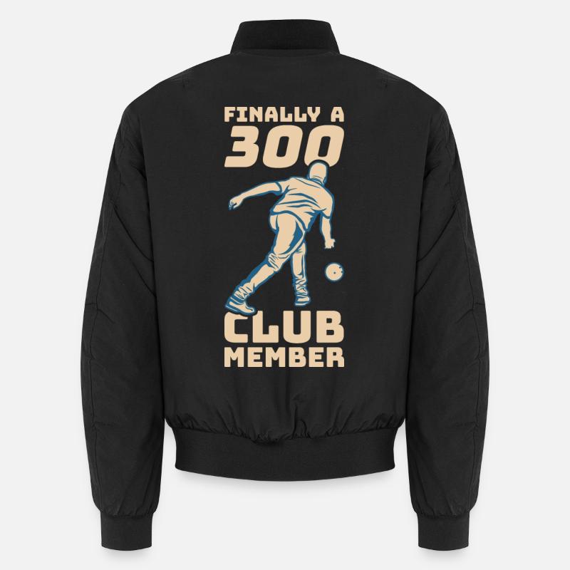 300 Punkte Bowling Unisex Bomberjacke