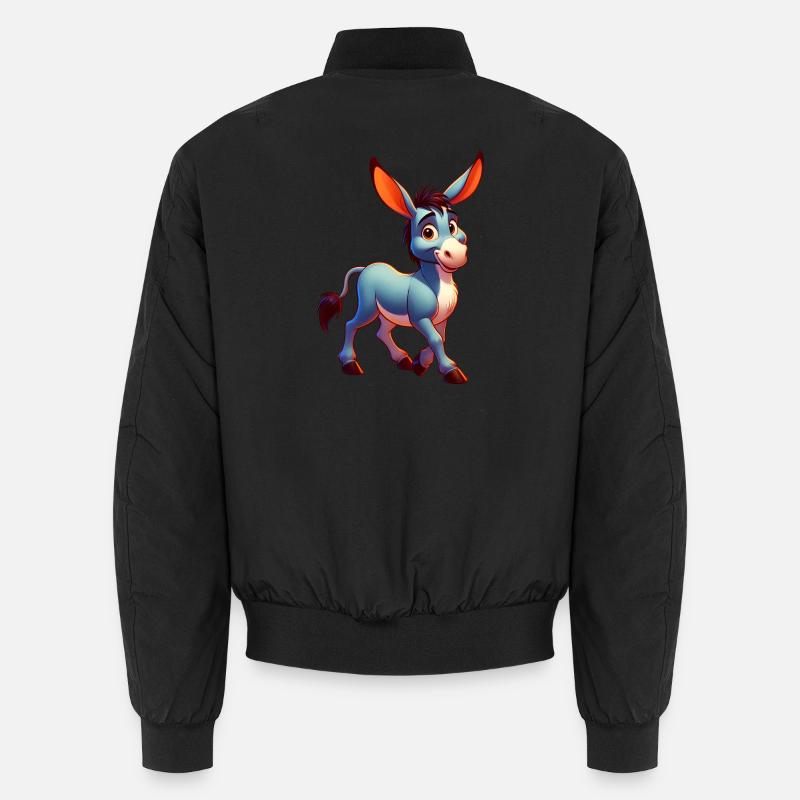 Esel-Maultier Unisex Bomberjacke