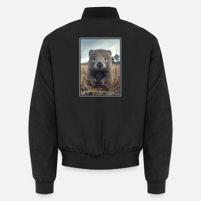 Wombats Wombat Unisex Bomber Jacket