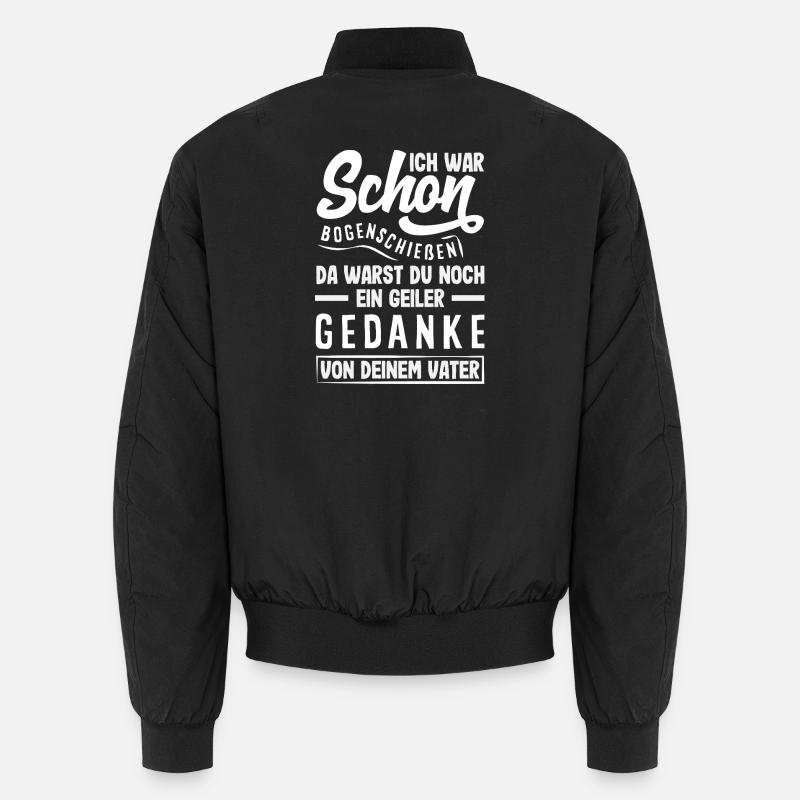 Cadeau d’archer à l’arc Bomber unisexe