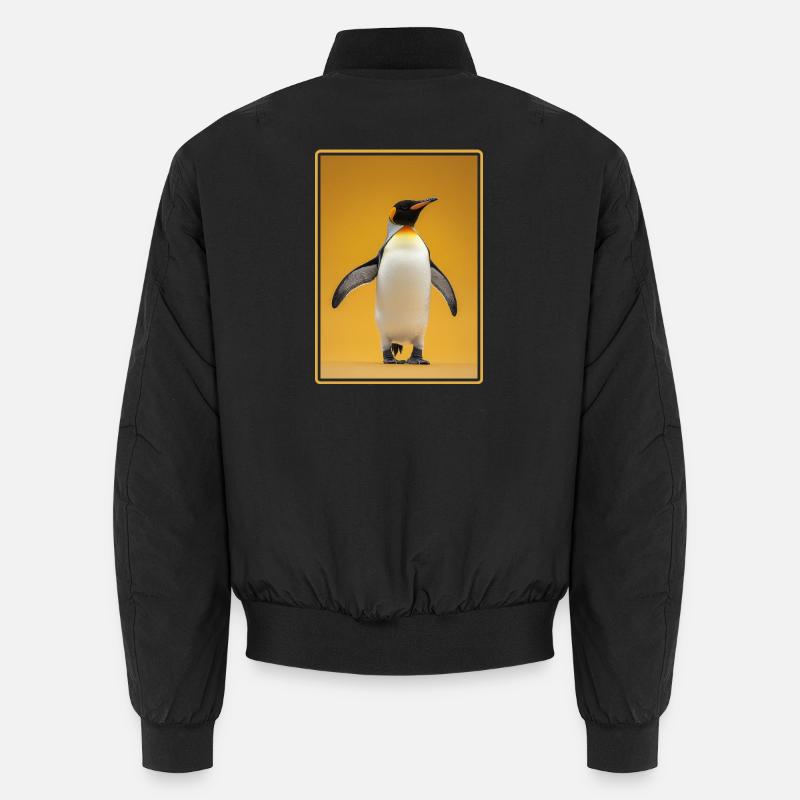 Pingouins Pingouin - Bomber unisexe - noir