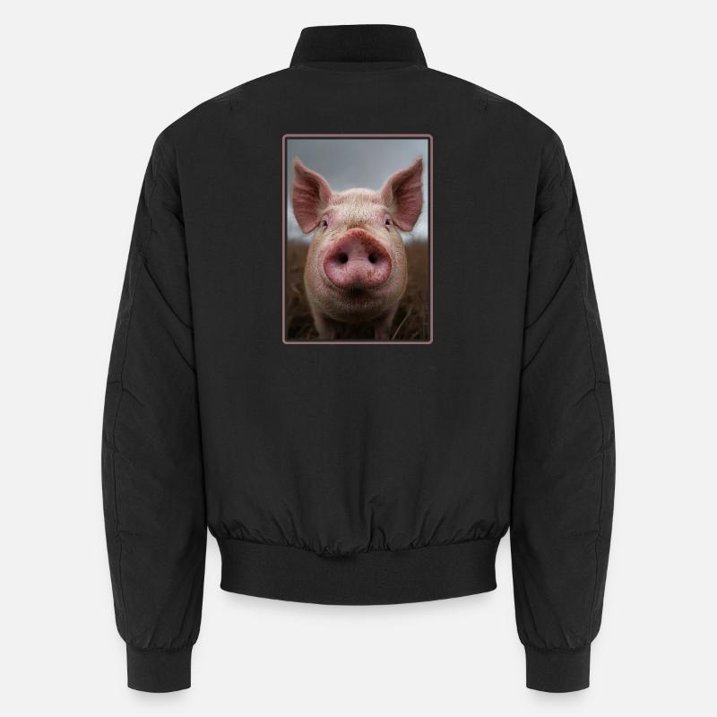 Cochon Cochon Bomber unisexe