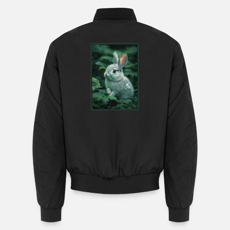 Hasen Hase Unisex Bomberjacke