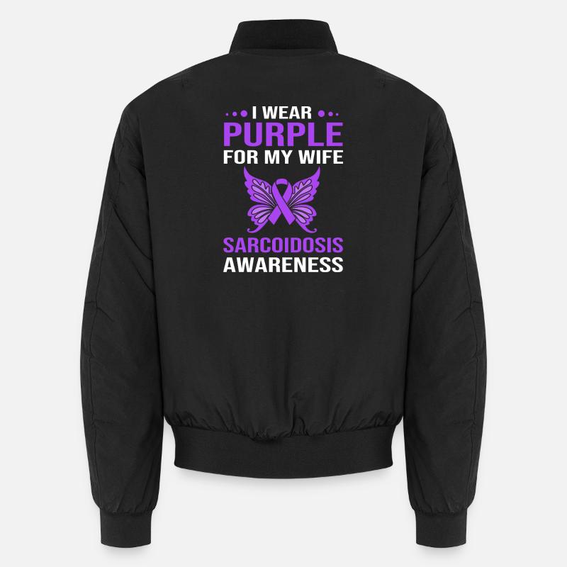Sarkoidose Unisex Bomberjacke