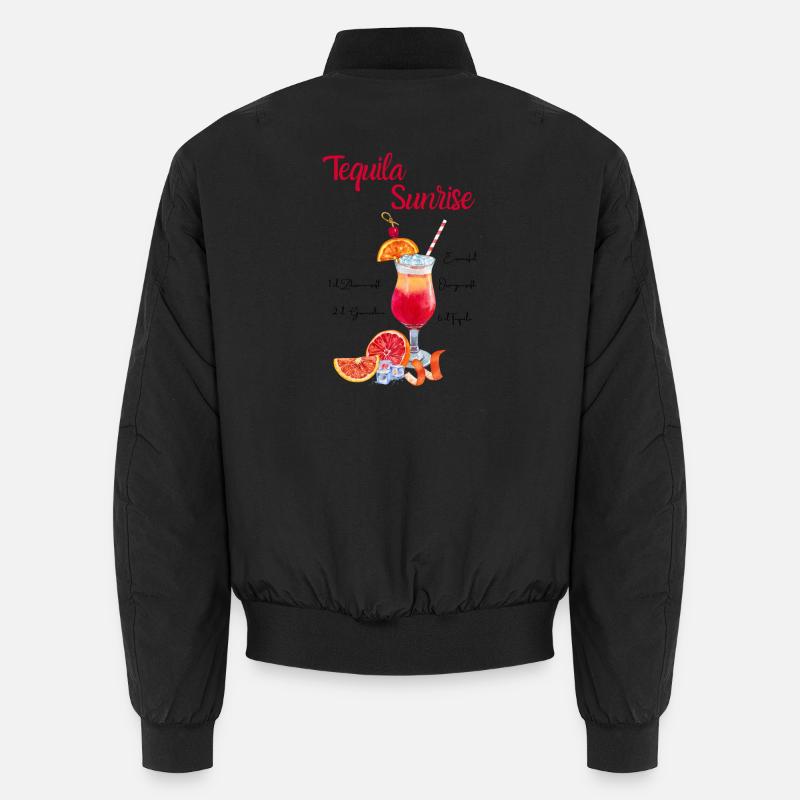 Tequila sunrise Bomber unisexe