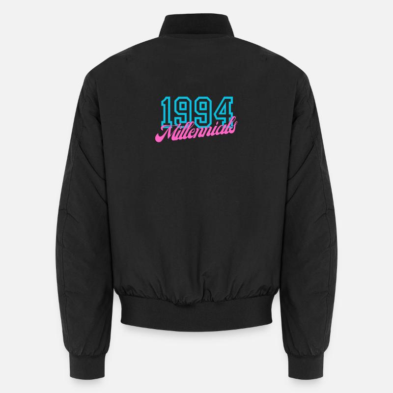 1994 Millennials Rétro Date Design - Bomber unisexe - noir
