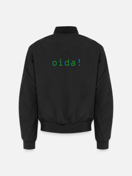 oida! - Unisex Bomberjacke - Schwarz