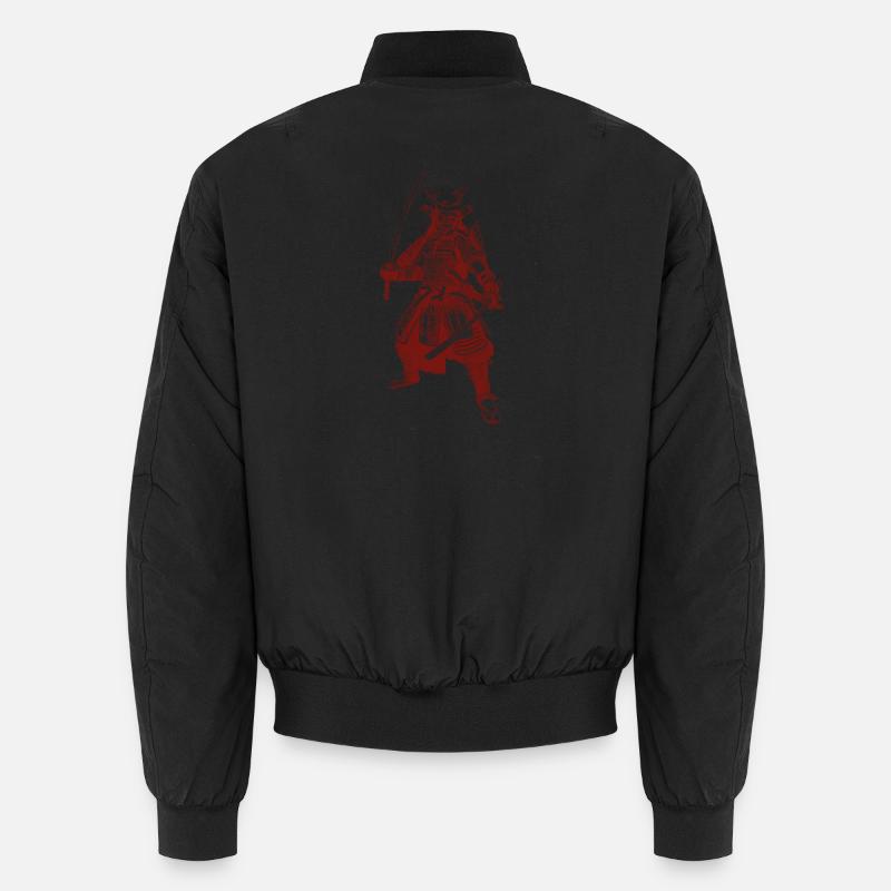 Samurai - Unisex Bomberjacke - Schwarz