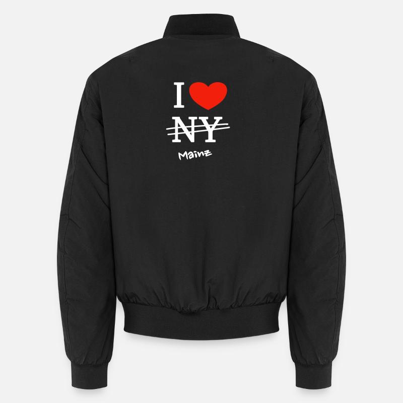 Ich liebe Mainz - I love Mainz Unisex Bomberjacke