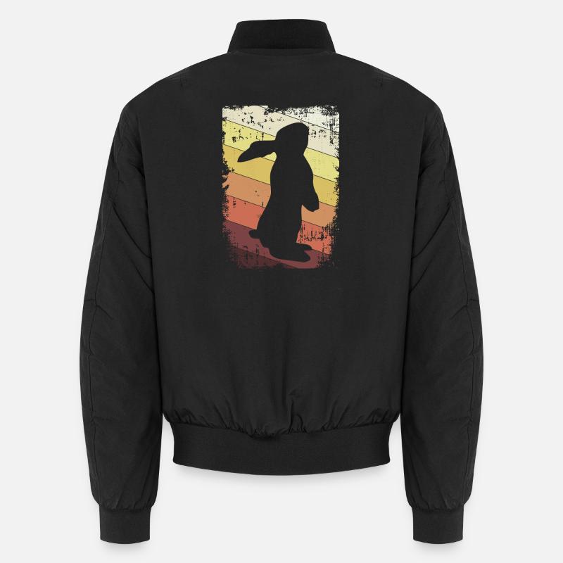 Rabbit Unisex Bomber Jacket