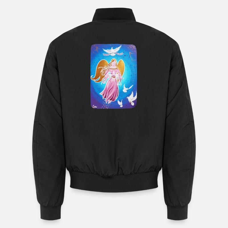 Engel des Friedens - Sonja Ariel von Staden Unisex Bomberjacke