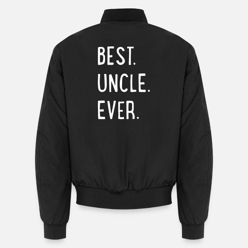 best uncle ever - Bomber unisexe - noir