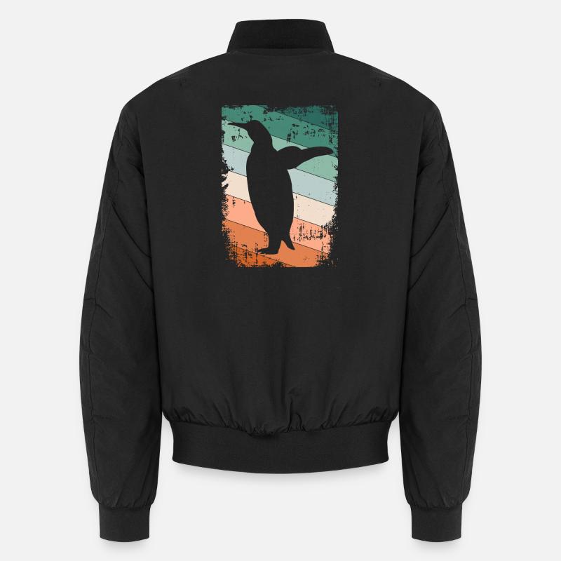 Pinguin Pinguine Unisex Bomberjacke