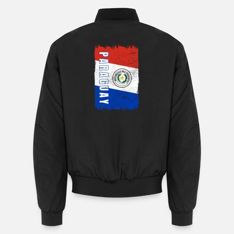 drapeau du Paraguay Bomber unisexe