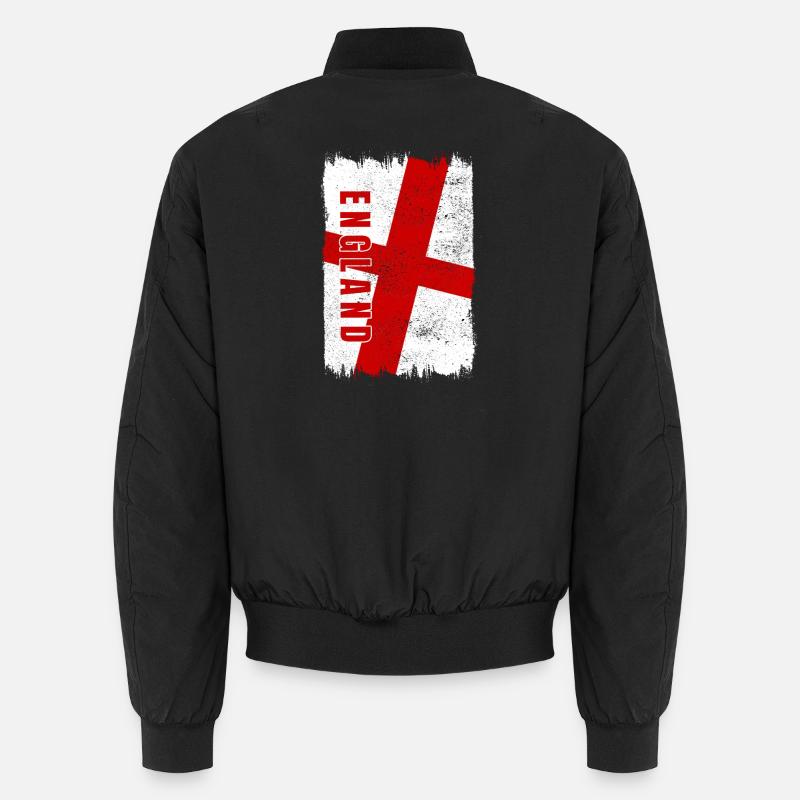 Drapeau de l'Angleterre Bomber unisexe