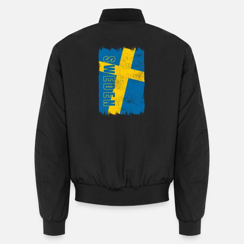 Drapeau de la Suède Bomber unisexe