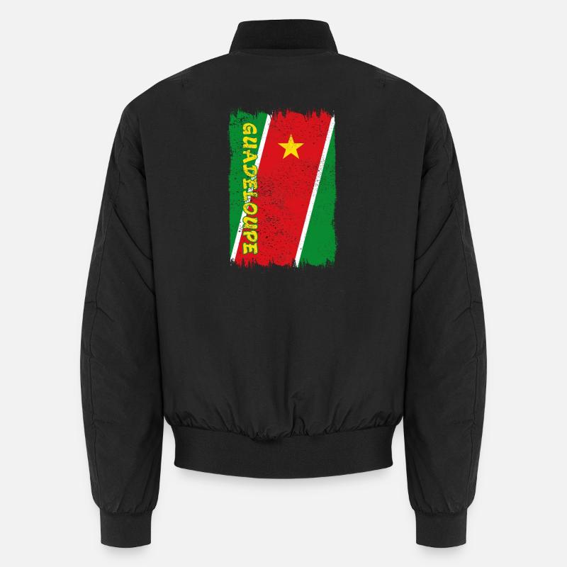 Drapeau de Guadeloupe Bomber unisexe