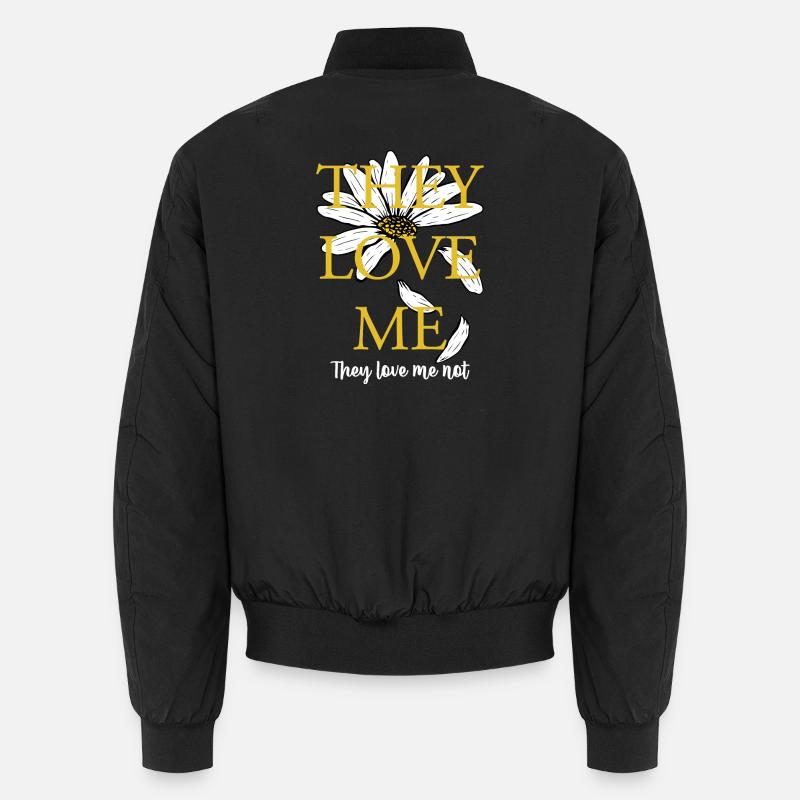 Sie lieben mich, nicht Daisy Unisex Bomberjacke