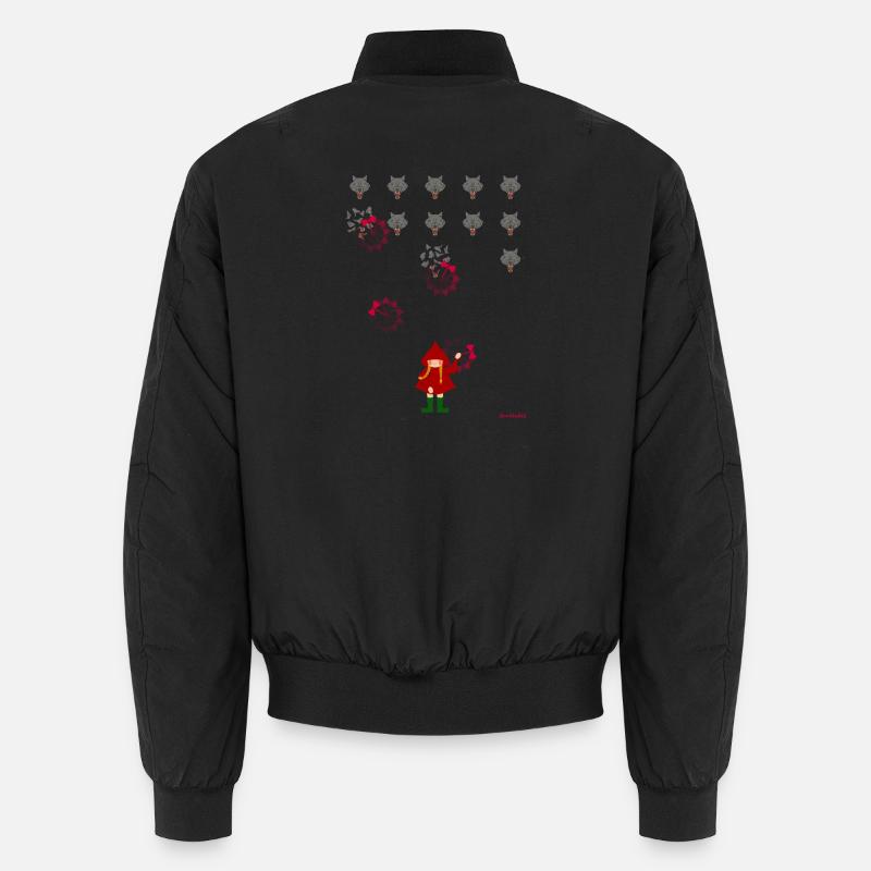 Le Petit Chaperon Rouge joue Bomber unisexe
