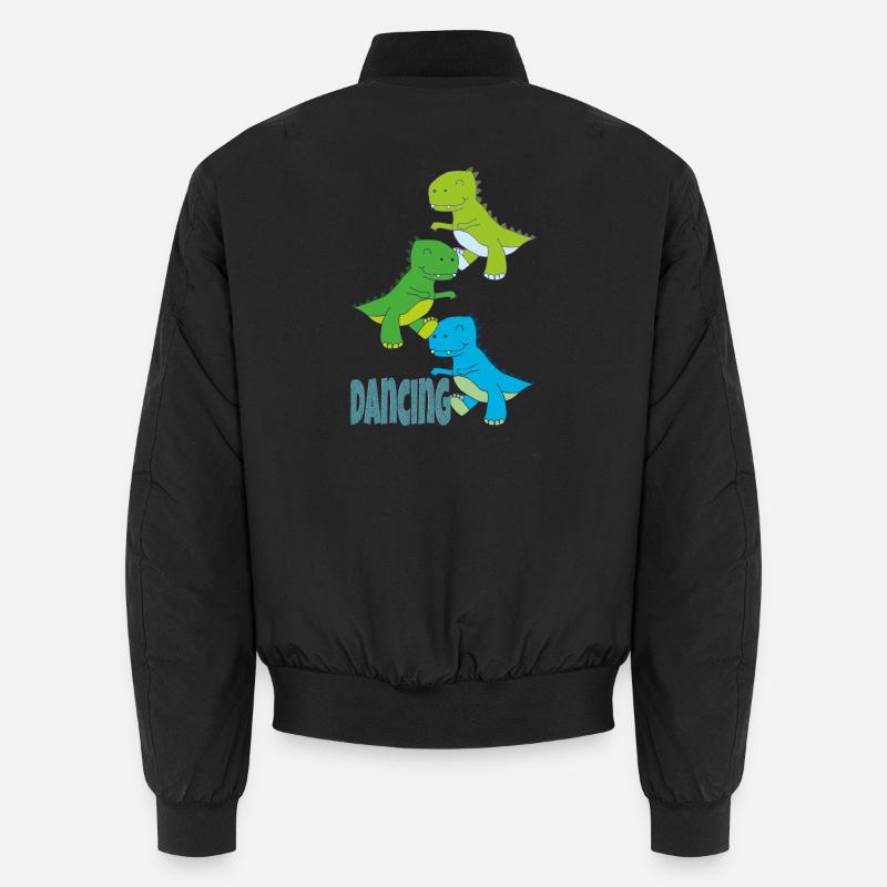 Dinos dansant Bomber unisexe