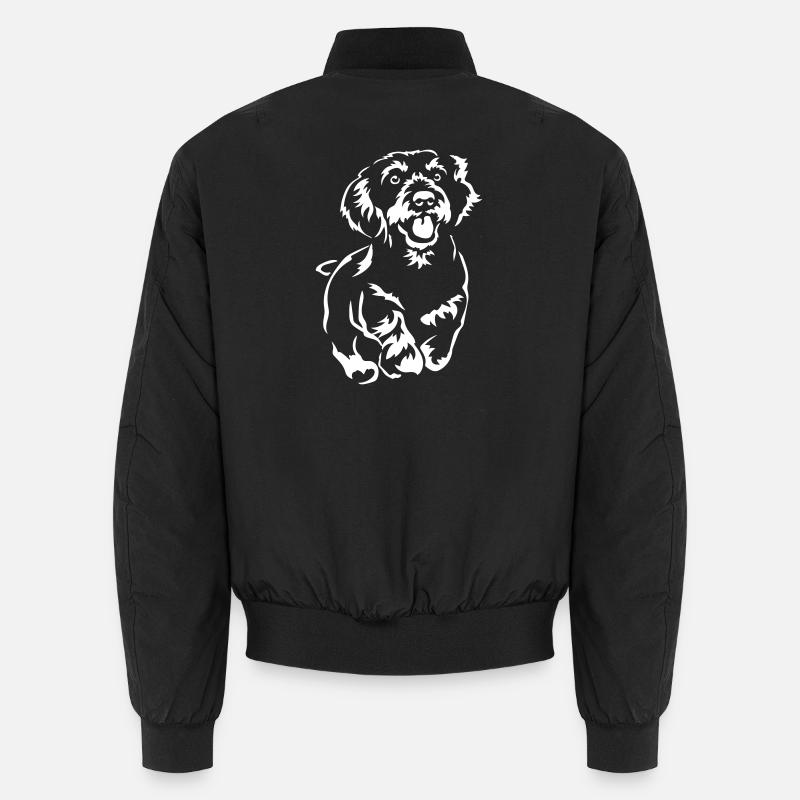 Dackel "Black Edition" Unisex Bomberjacke