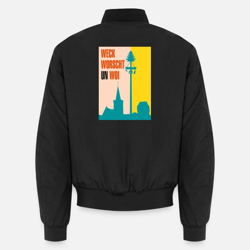 Die 3-faltigkeit der Kerb - Unisex Bomberjacke - Schwarz